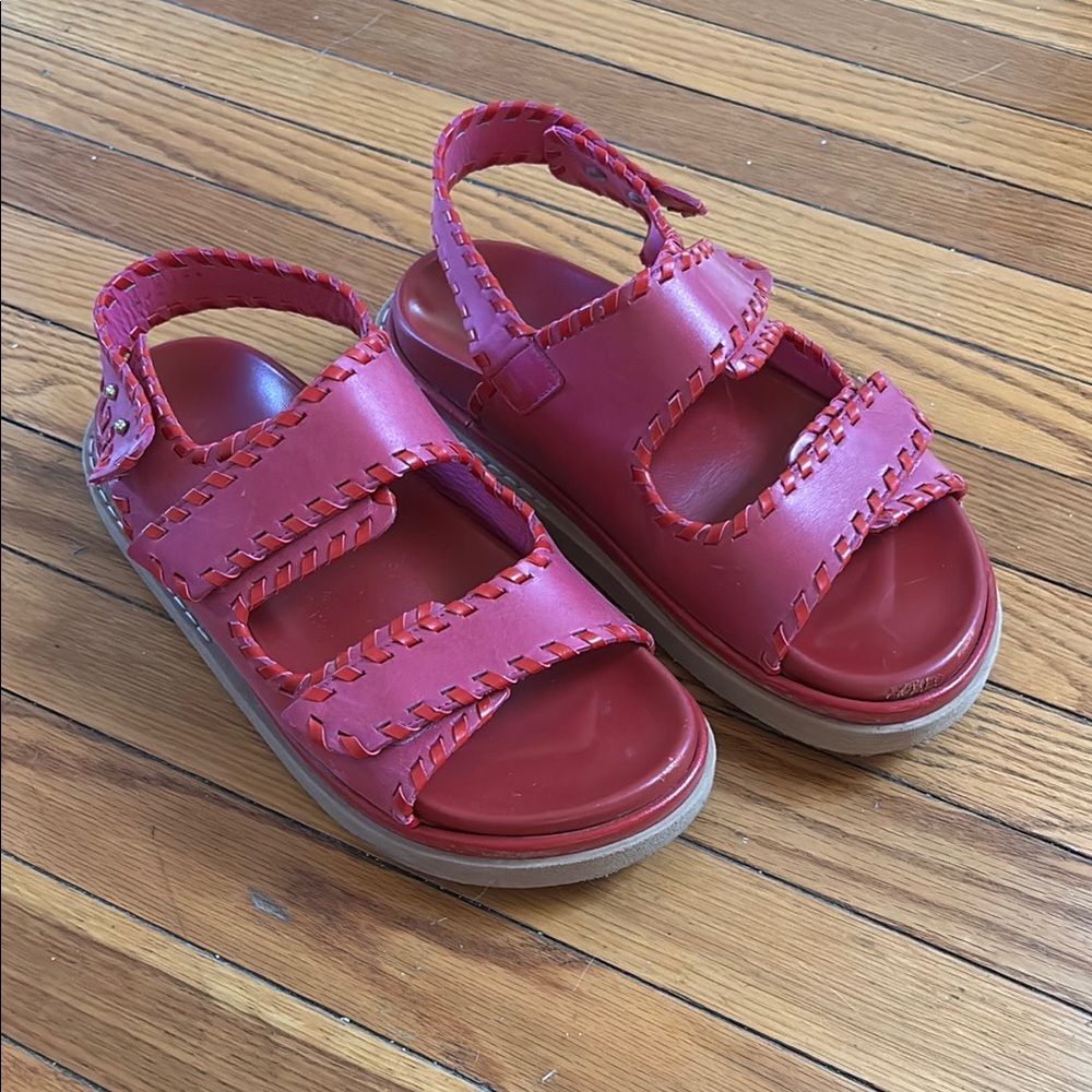 Alohas Hot Pink Sandels